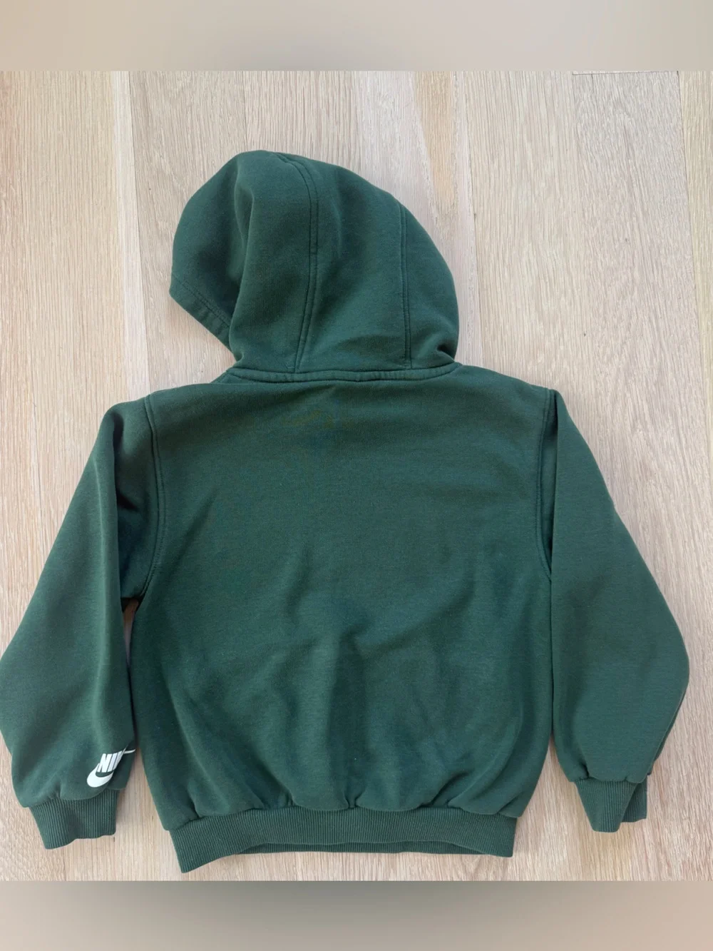 Nike Kids Green Hoodie - size 7